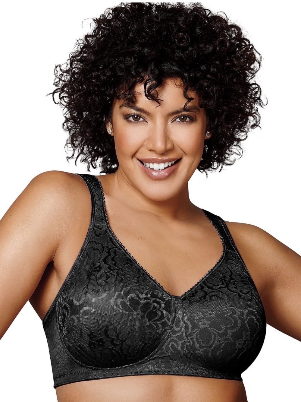 Playtex 18 Hour Bra 4745 Black Size 40G – Ultimate Lift & Support
